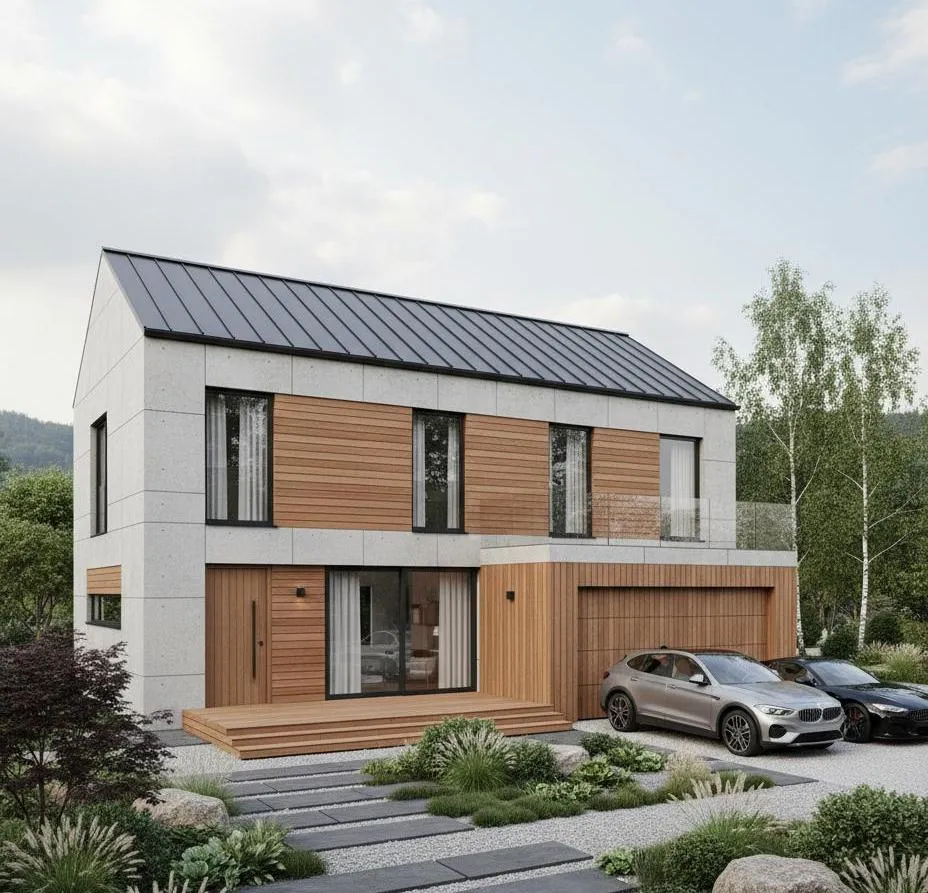 Проект Одноэтажный дом 16 на 19, 173 м2