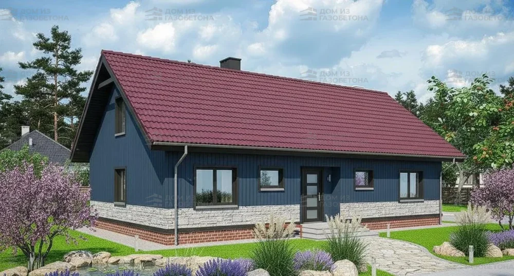 Проект Двухэтажный дом 15 на 11, 197 м2